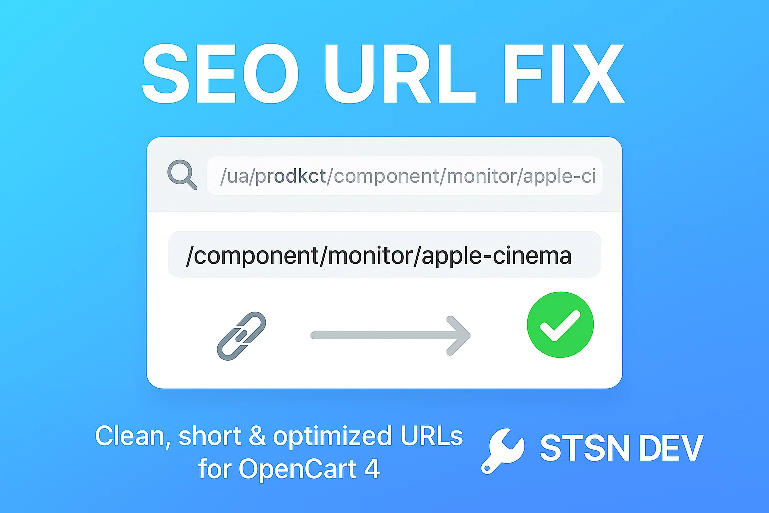 SEO URL FIX расширение для Opencart 4