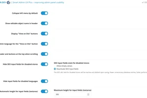 admin UX plus розширення для Opencart 4 - налаштування частина 1